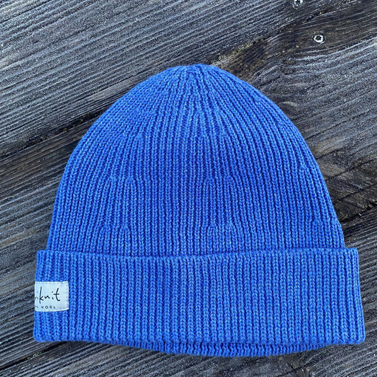 LUE ULL, MED RIBBESTRIKK