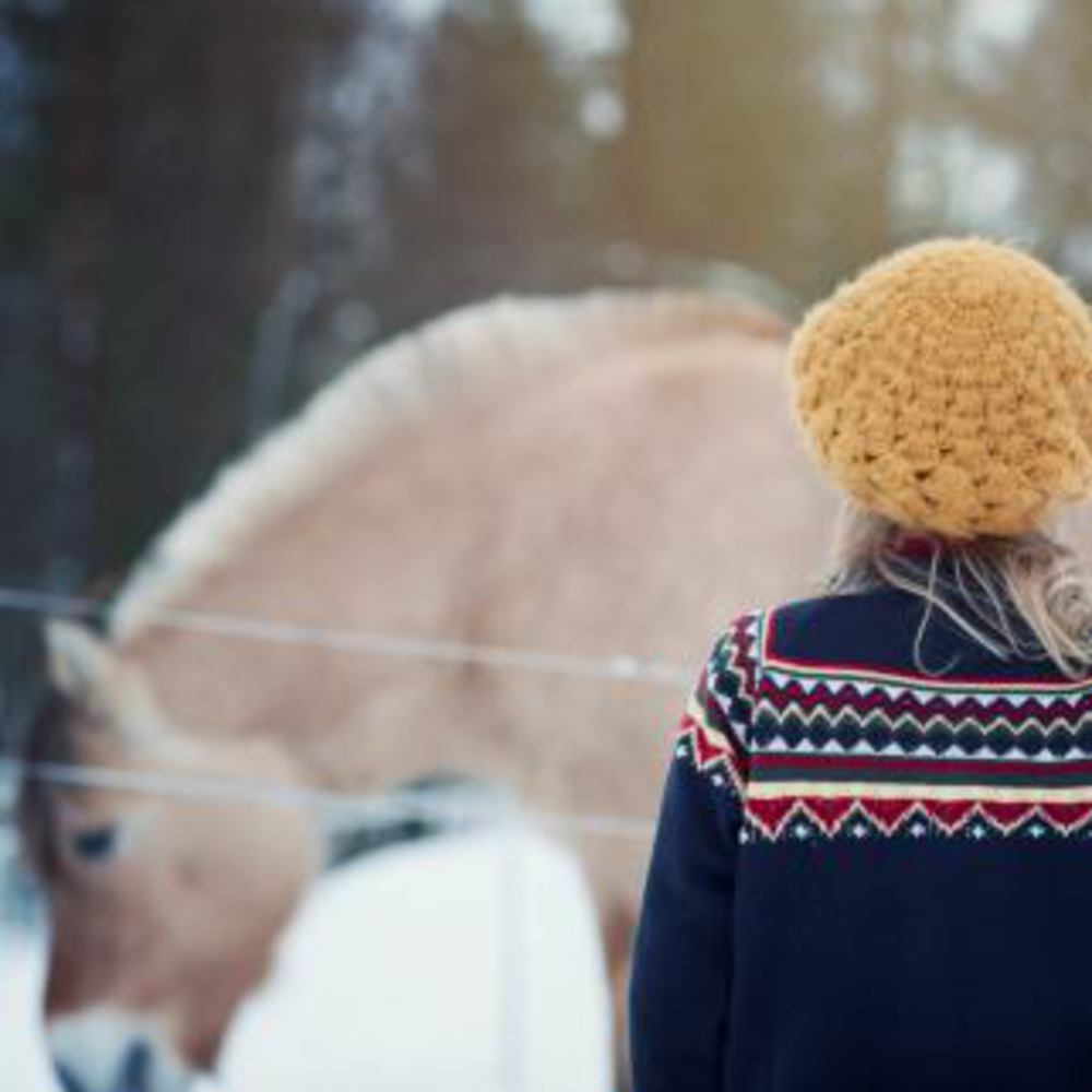 ULLA JAKKE BARN, MARINEBLÅ